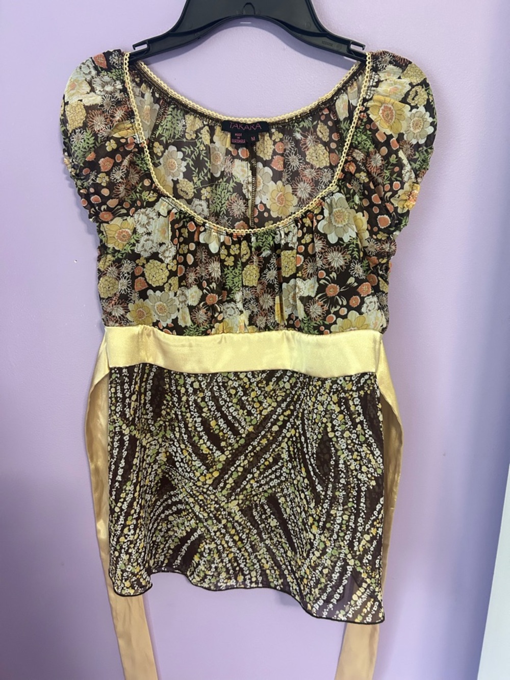 Flowy Tie in Back Babydoll